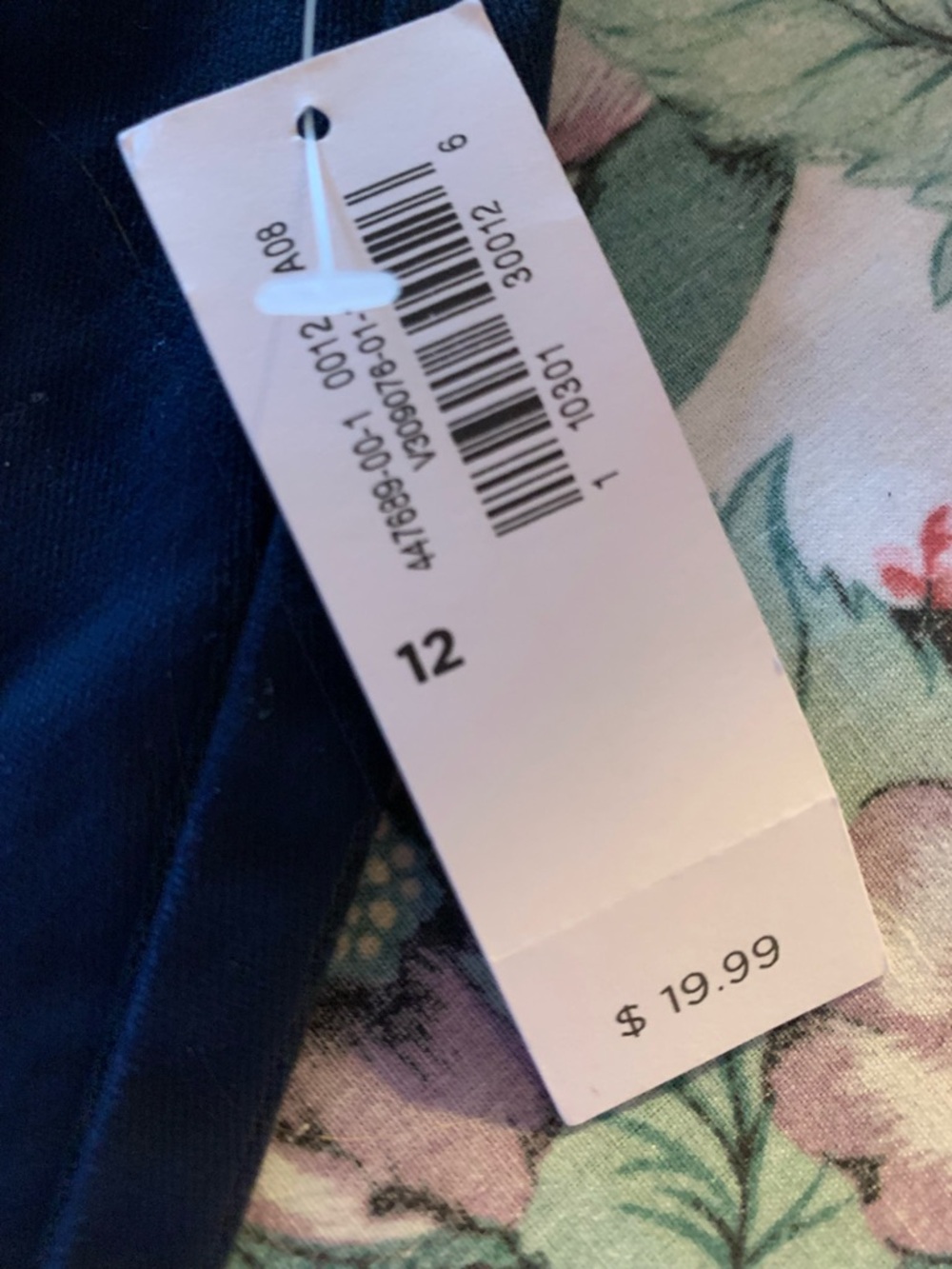 Old Navy Boys Navy Blue Stretch Chino Shorts Size 12 - Picture 5 of 7